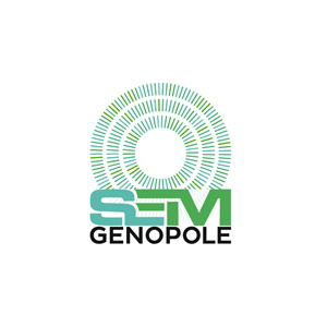 Logo de la SEM Genopole